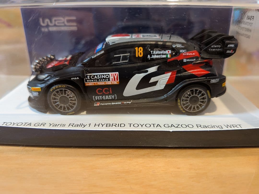 値下げ！TOYOTA GR Yaris Rally1 勝田貴元選手直筆サイン入り