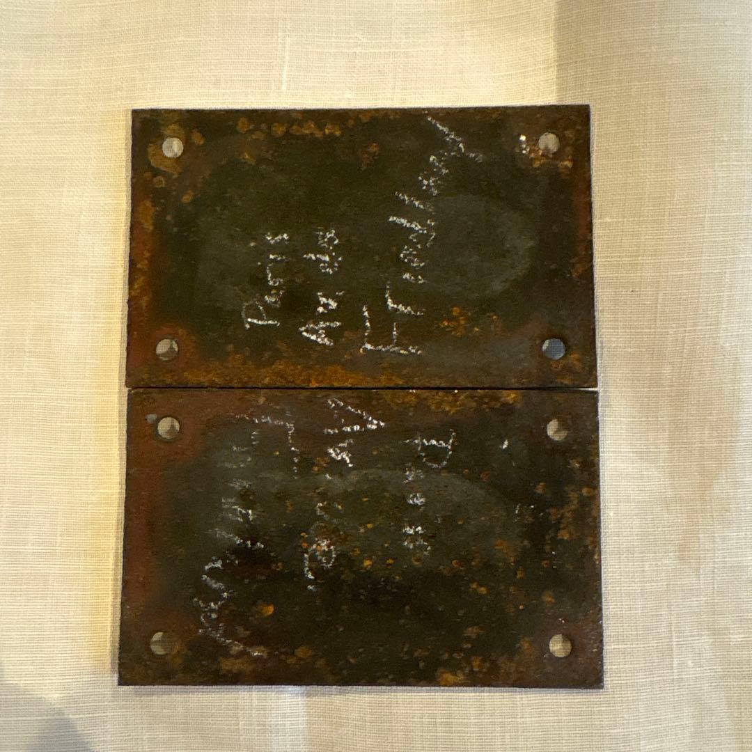 フランスアンティーク♡ホーローアンティークプレート　希少❣️