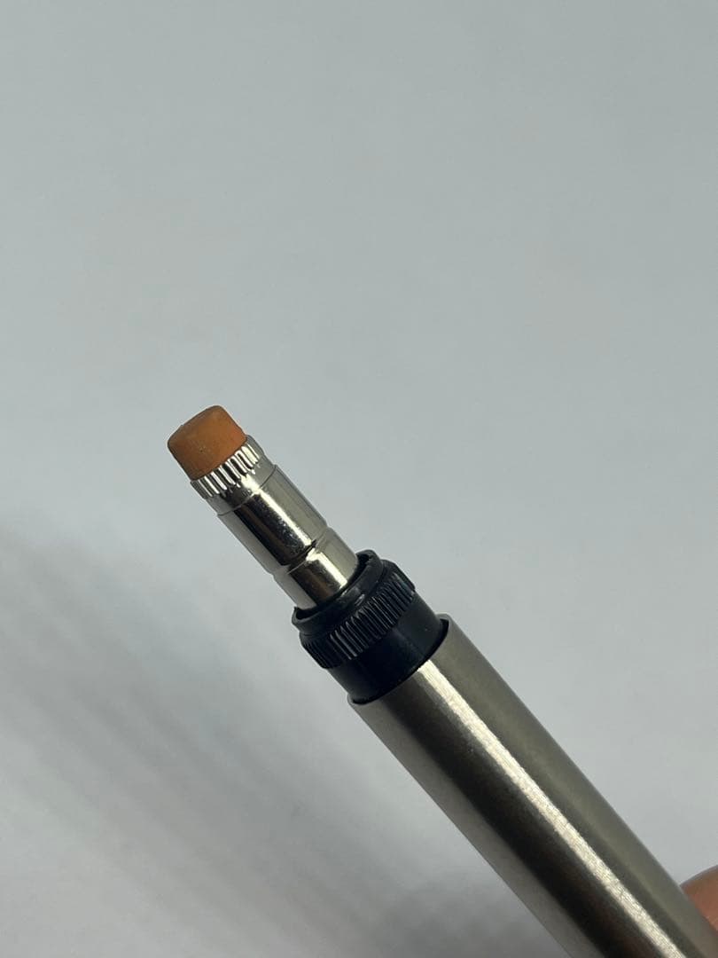 廃盤　レア　パイロット　細字3色　振り子式　ステンレス　キャップ式シャーペン