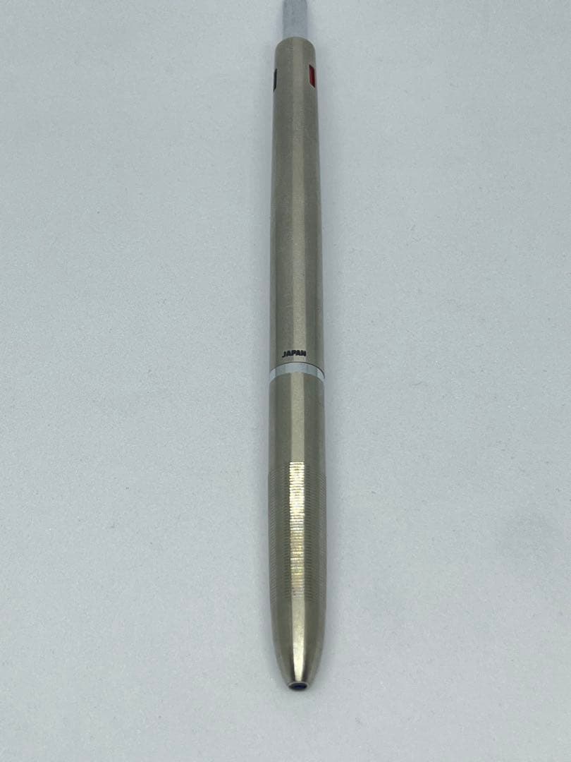 廃盤　レア　パイロット　細字3色　振り子式　ステンレス　キャップ式シャーペン