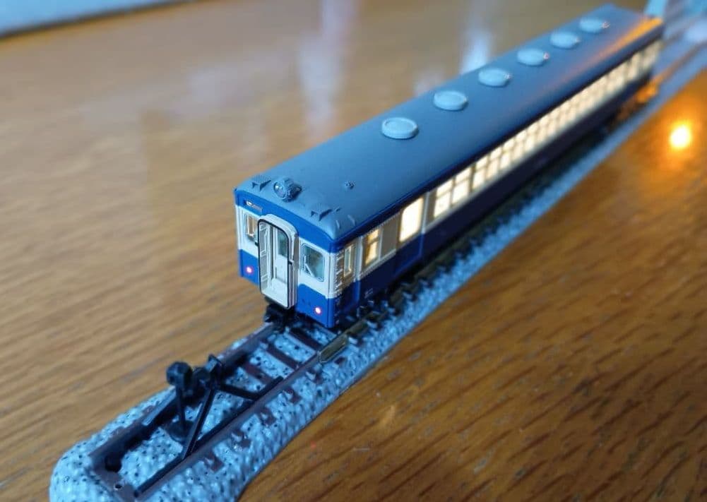 kato 10-1316 クモハ51M＋クハ47 飯田線2両セット　室内灯付き