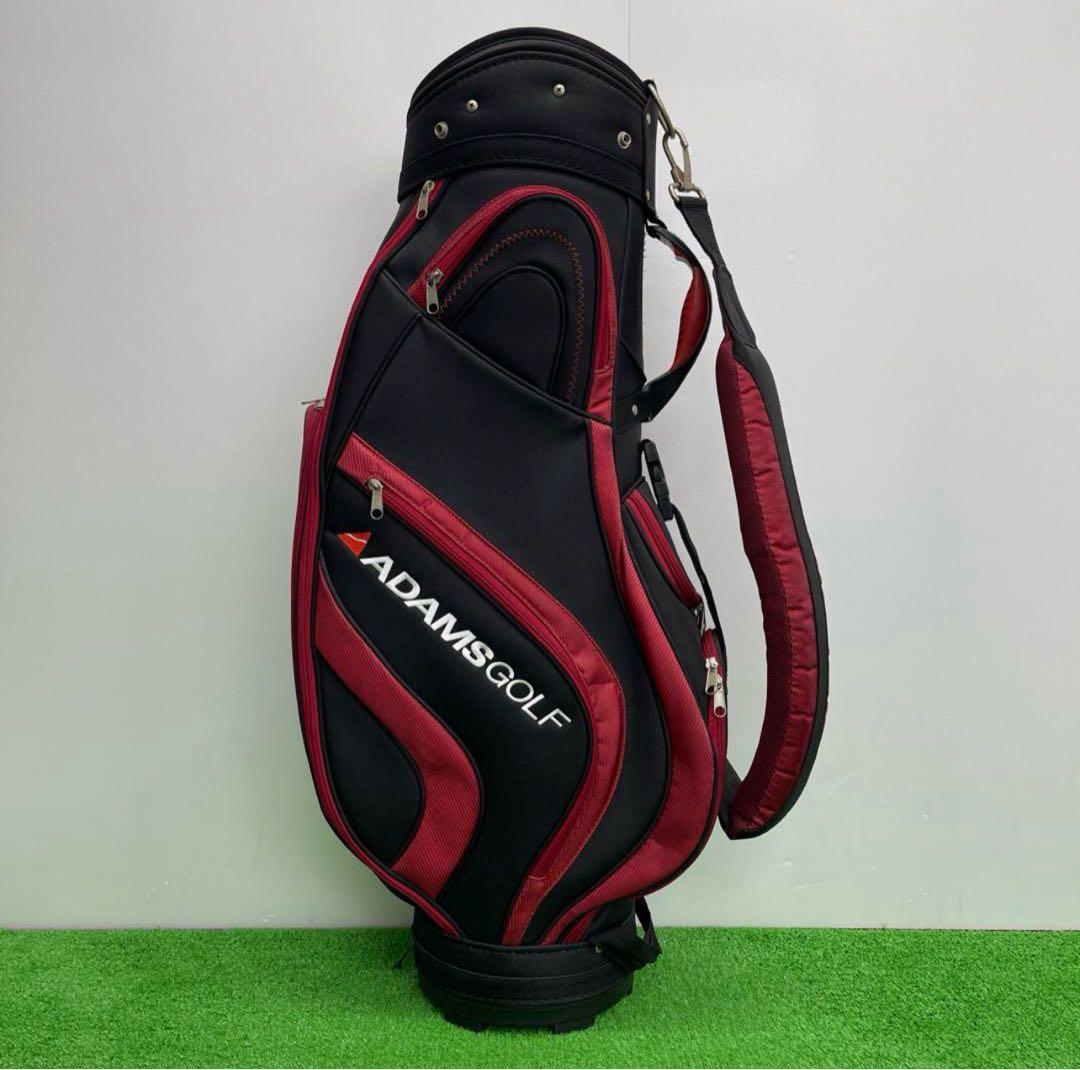 アダムスゴルフ ADAMSGOLF キャディバッグ ブラック 8インチ