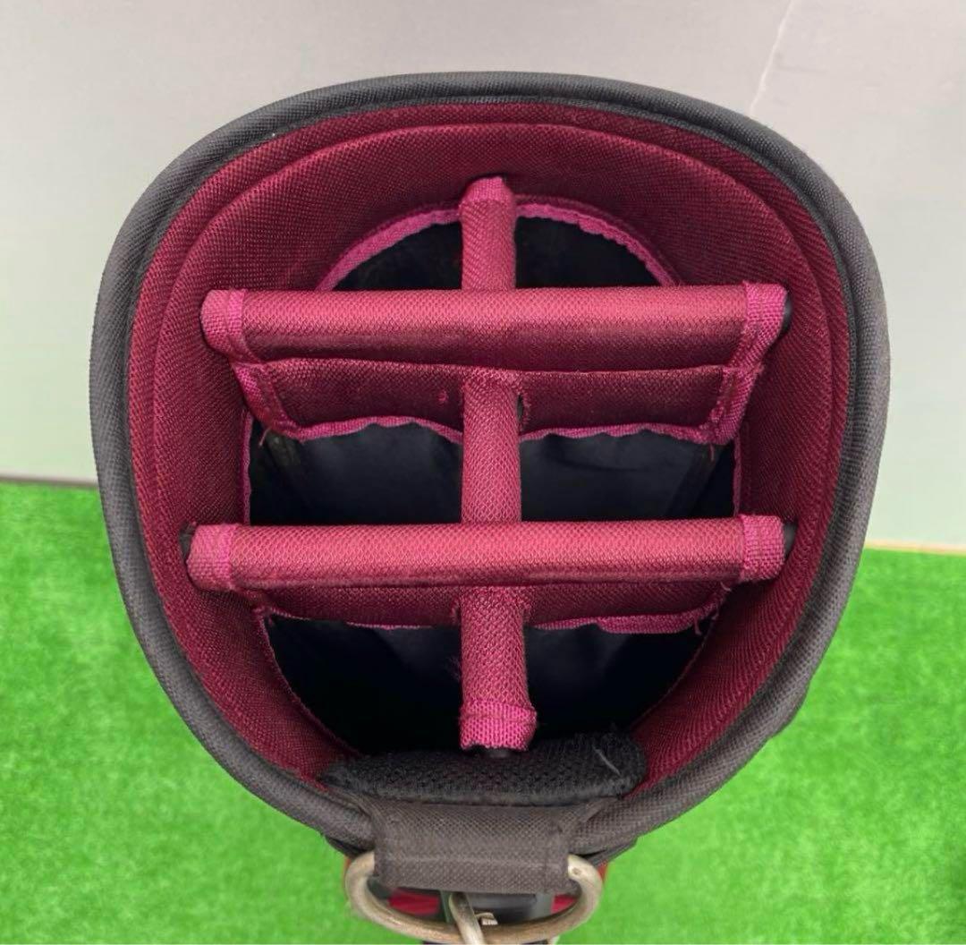 アダムスゴルフ ADAMSGOLF キャディバッグ ブラック 8インチ