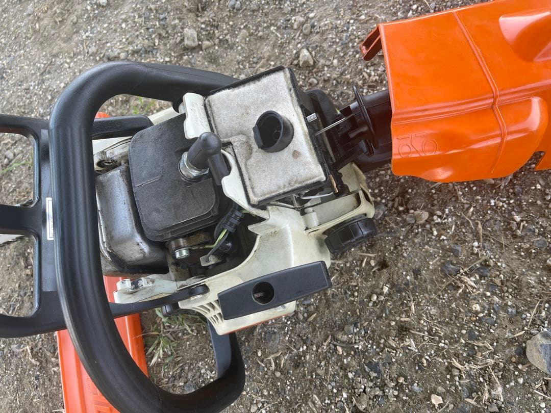 STIHL エンジン チェンソー MS170C長期倉庫保管の為ジャンク品扱い)
