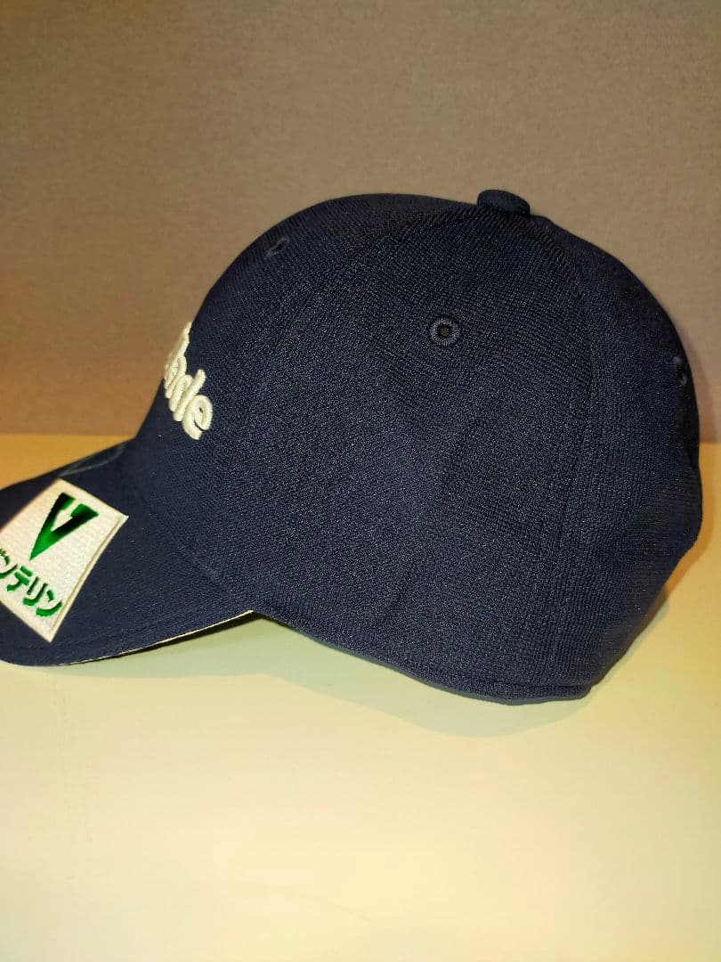 竹村真琴プロ支給品 TaylorMade キャップ 直筆サイン入り 新品未使用品