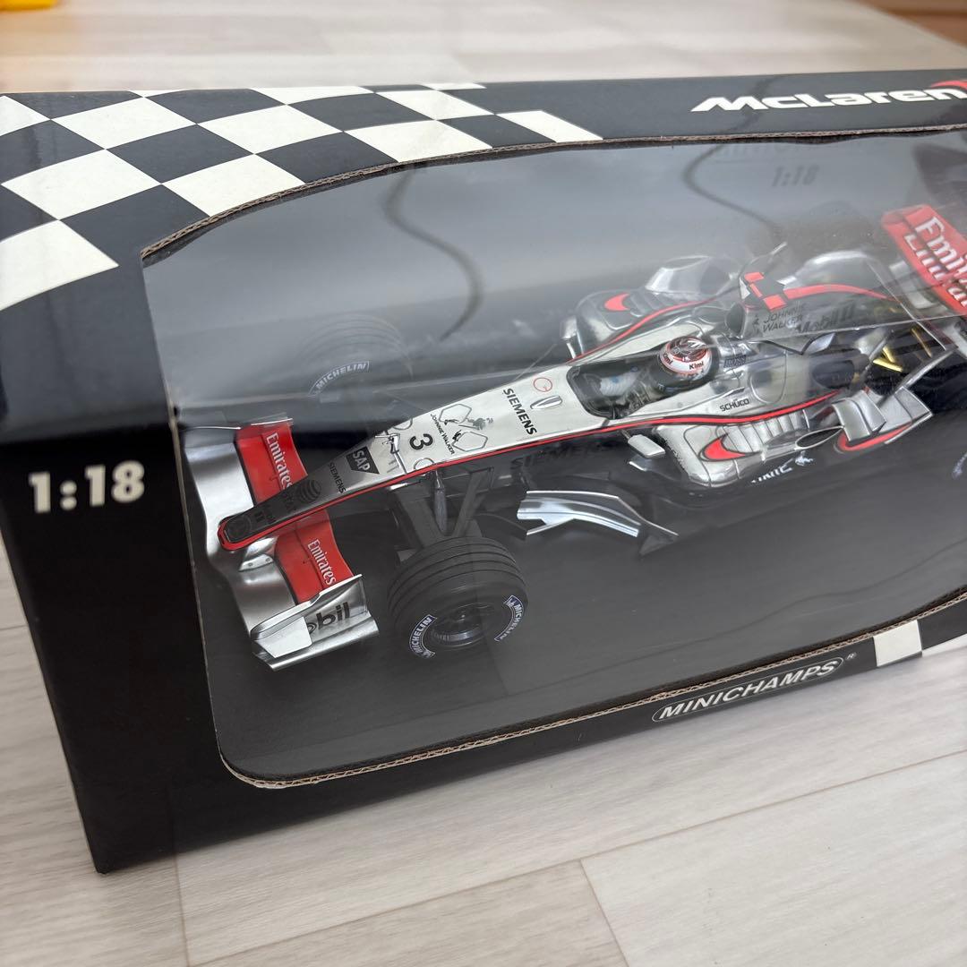 マクラーレンメルセデスMP4/21 キミライコネン ミニカー 1/18