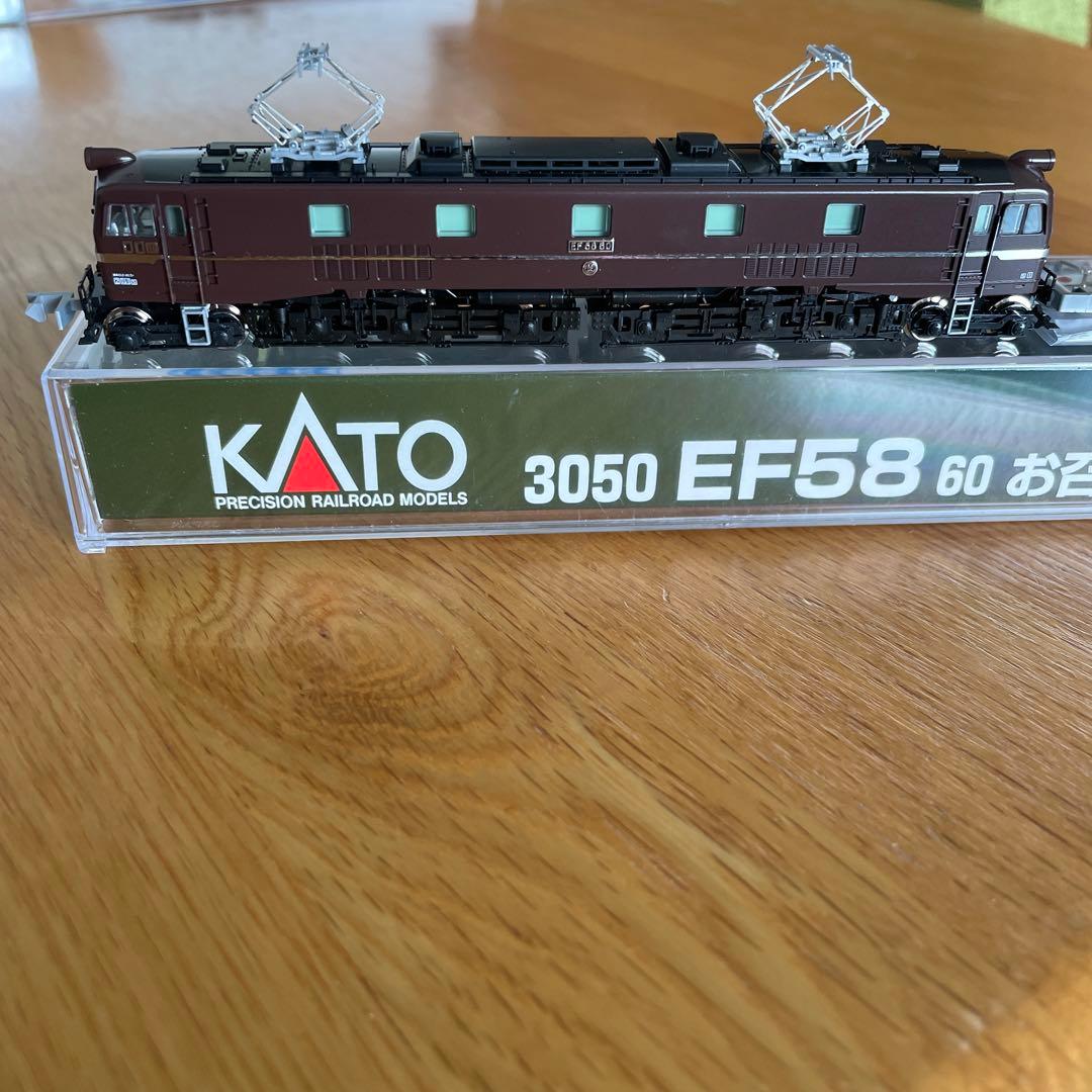 【新同】KATO 3050 EF58 60お召予備機日章旗⑤2018年最新ロット