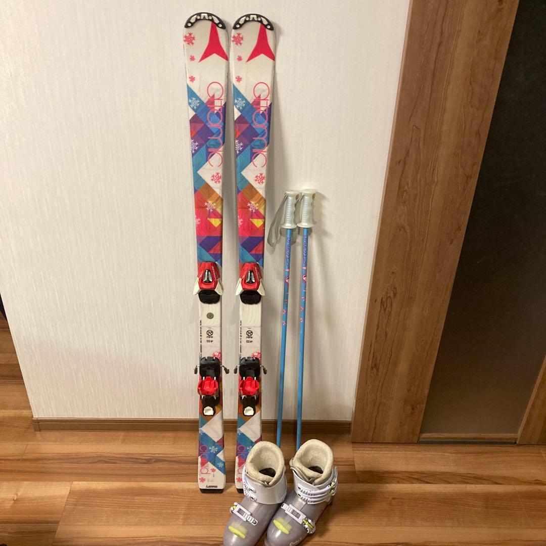 Atomic スキー　セット　140cm