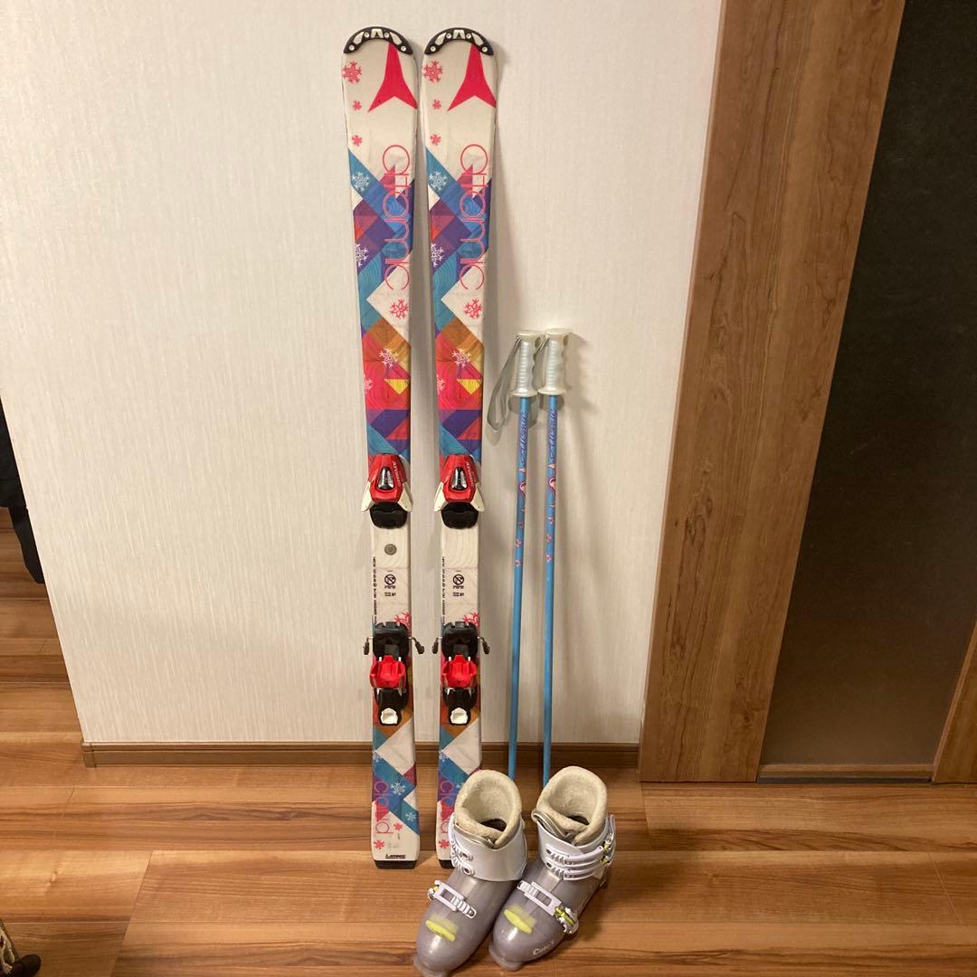 Atomic スキー　セット　140cm