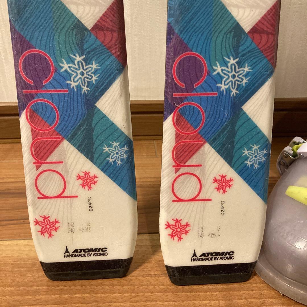 Atomic スキー　セット　140cm