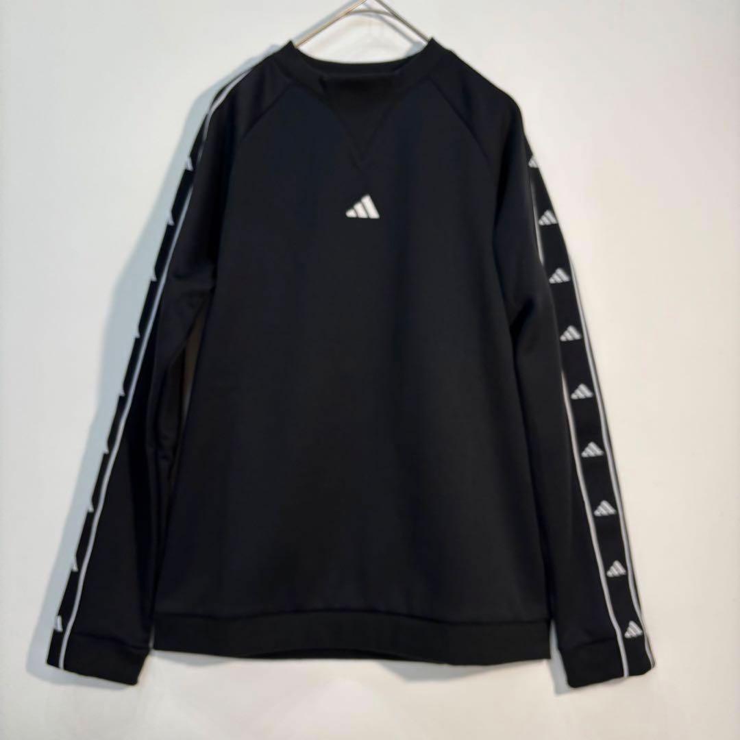 adidas ゴルフ　バイカラーセットアップ　フリース　裏起毛