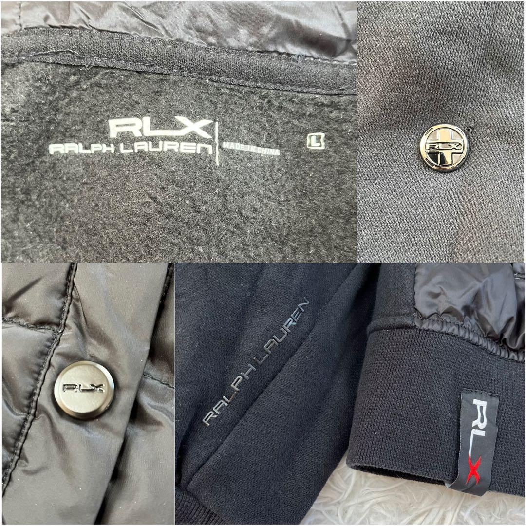 大きいサイズ✨RLX　ラルフローレン　ゴルフ　ハイブリッドダウン　パーカー　黒色