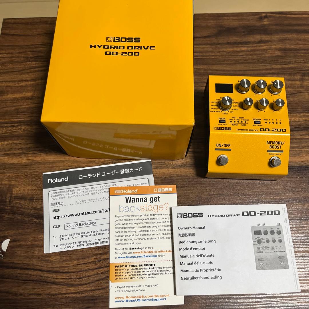 BOSS OD-200 Hybrid Drive ギターエフェクター