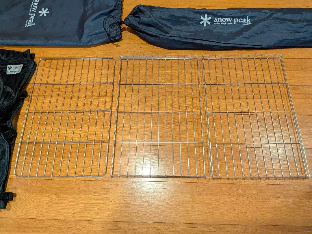 ✨美品✨ 廃盤 スノーピーク peak ネットラックスタンド セット