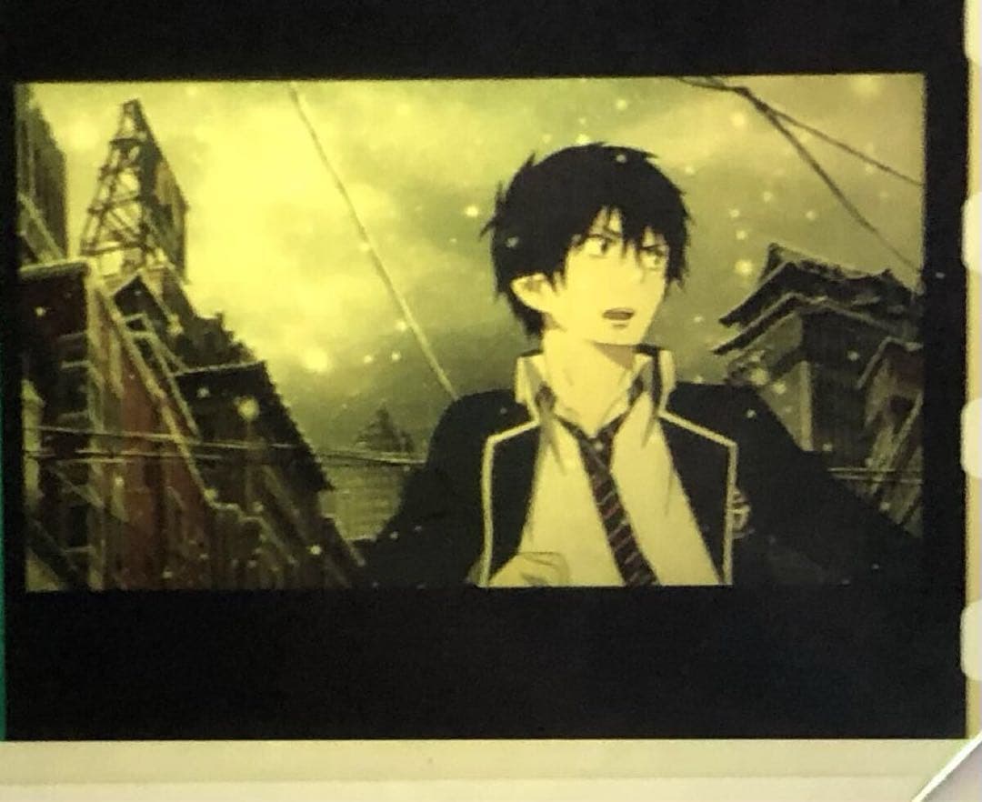 青の祓魔師 奥村燐 生フィルム 2枚セット 劇場版