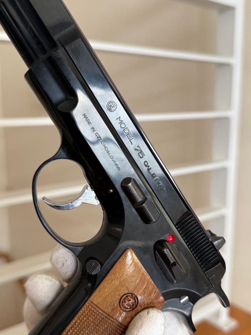 MGC cz75 木製グリップ スペアマガジン フルセット ガスブロ ガスガン