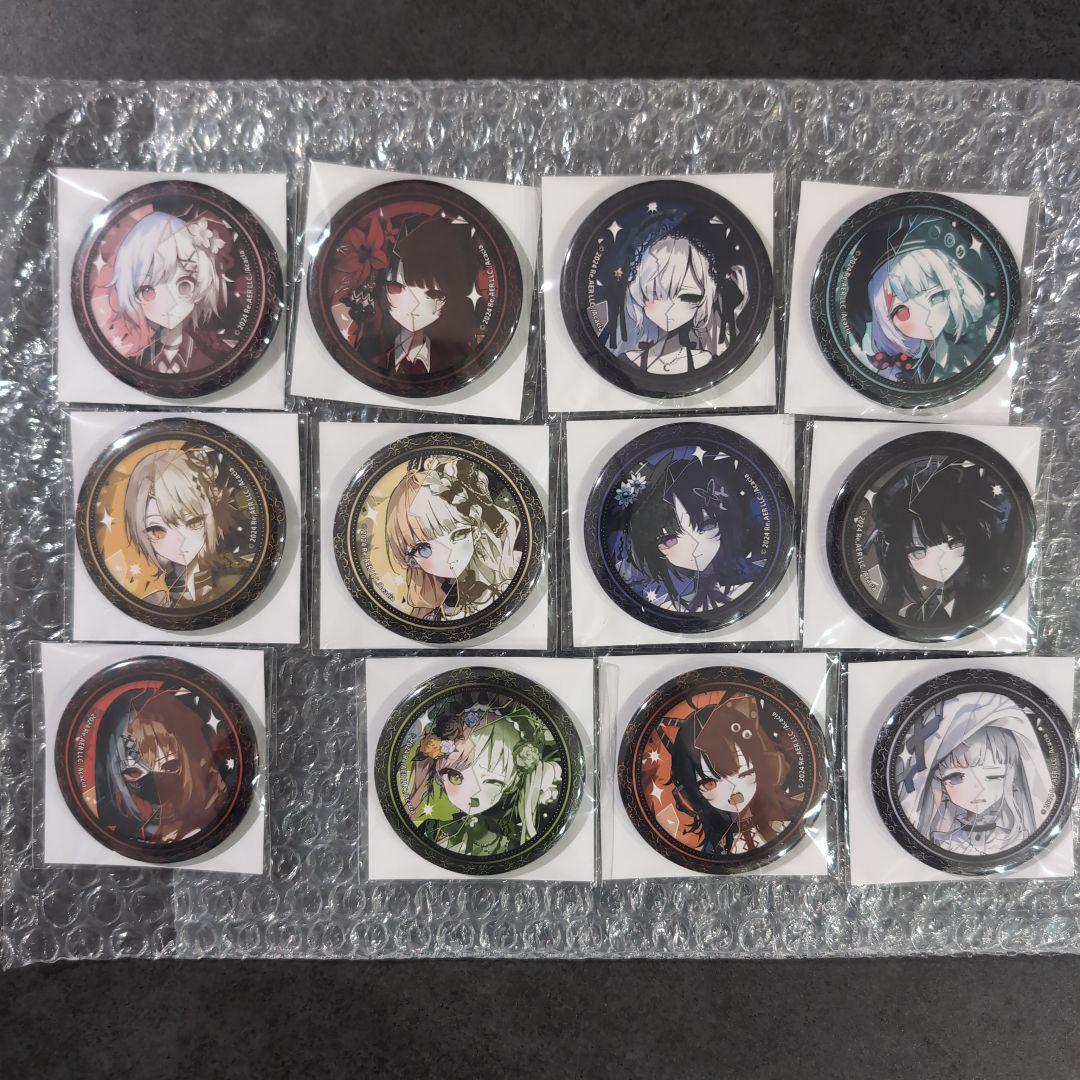 12種　魔法少女ノ魔法裁判　くじメイト　缶バッジ