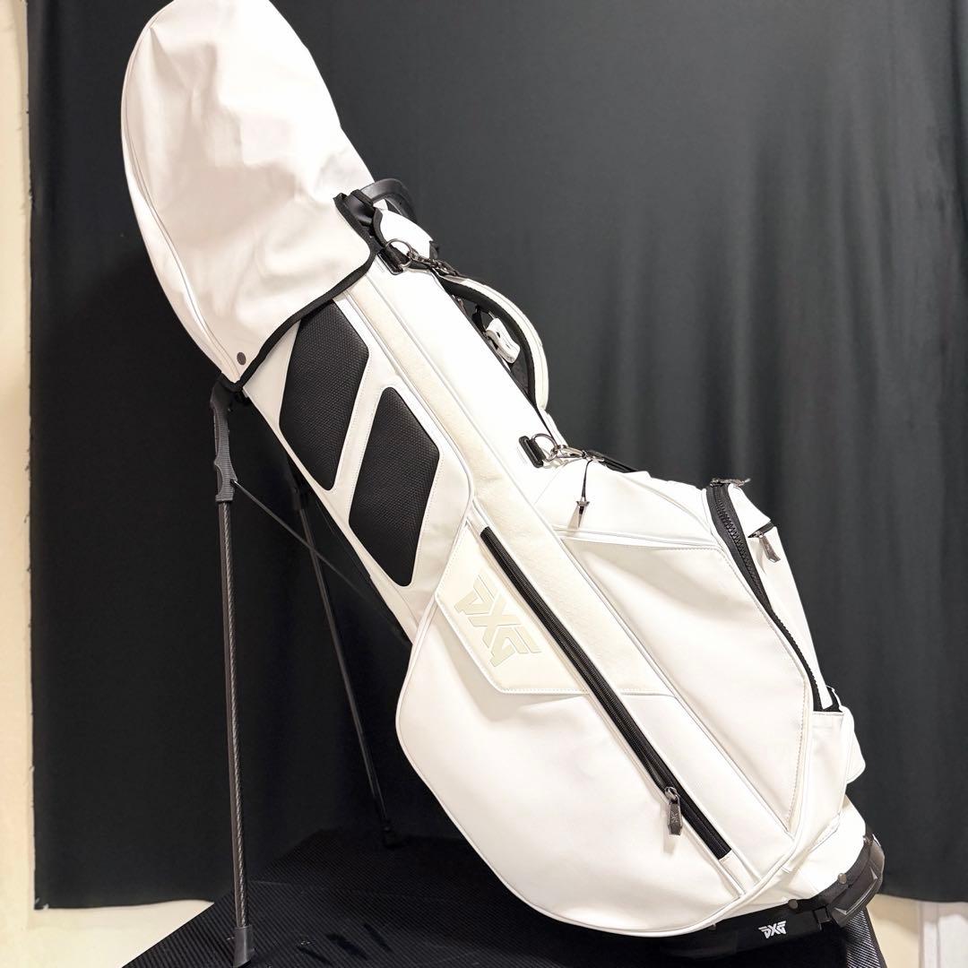 PXG デラックスハイブリッドスタンドバッグ ホワイト 現行 B-PG-173
