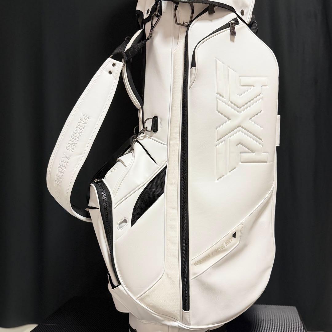 PXG デラックスハイブリッドスタンドバッグ ホワイト 現行 B-PG-173