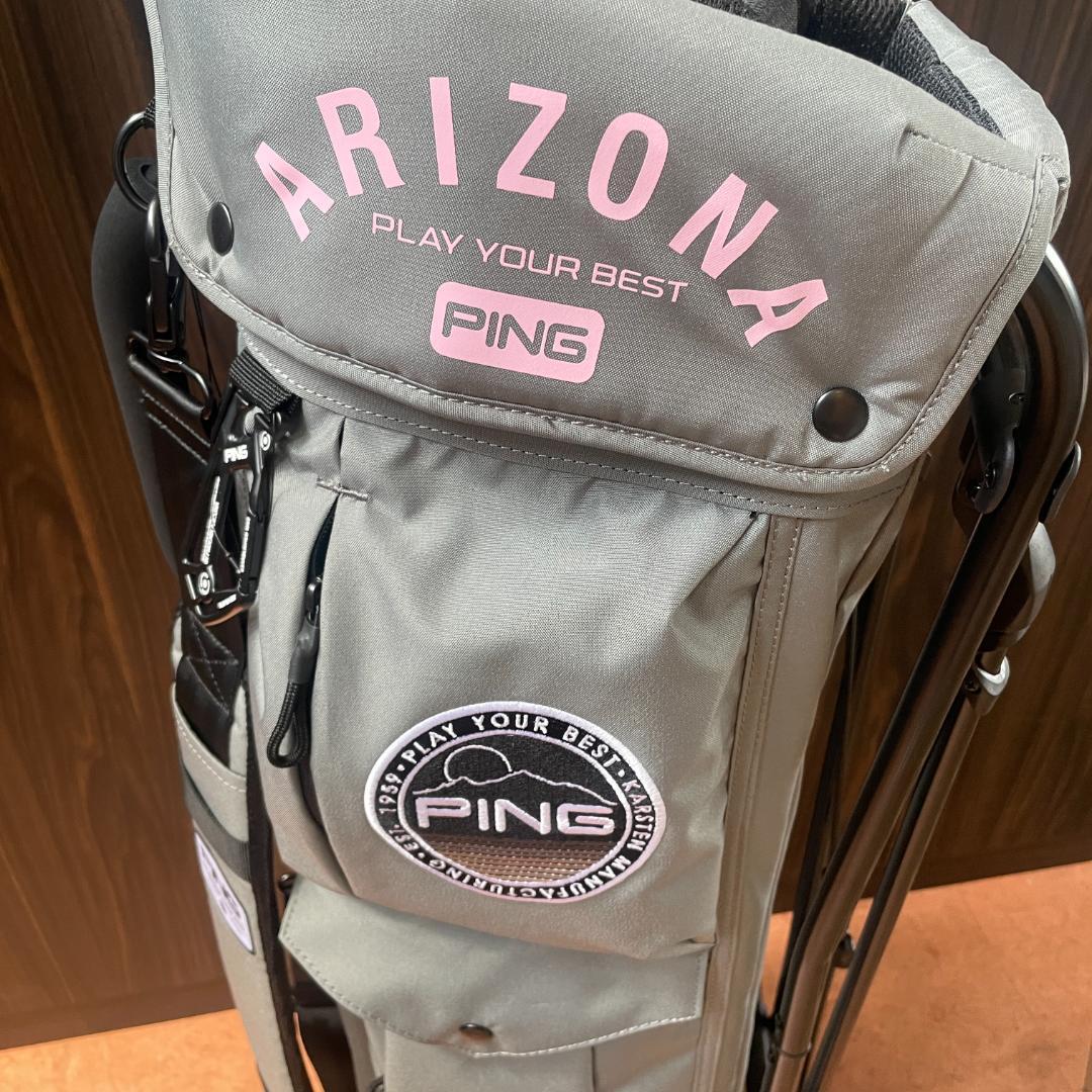 (限定品)ピンゴルフ パイプ フレーム スタンド キャディバッグ/2025年秋冬