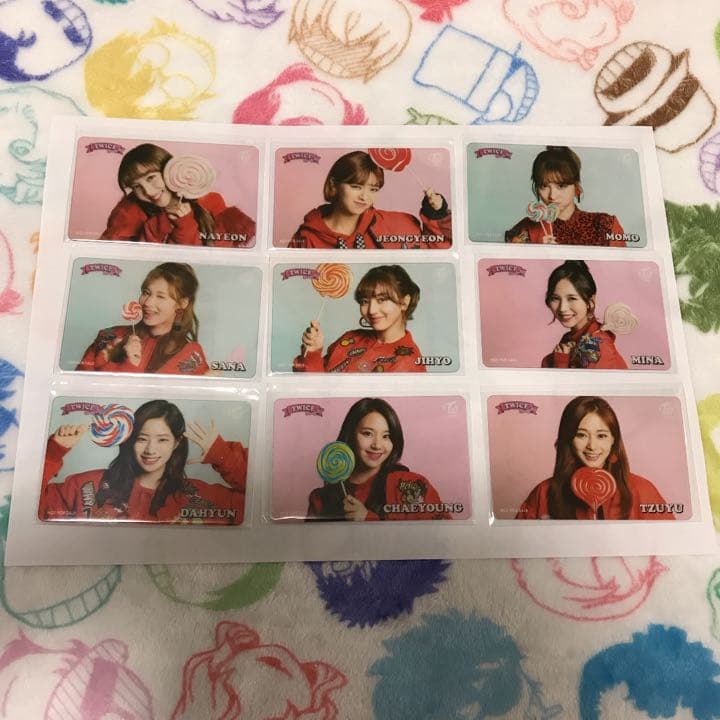 TWICE　Candy Pop クリアトレカ　クリアジャケット