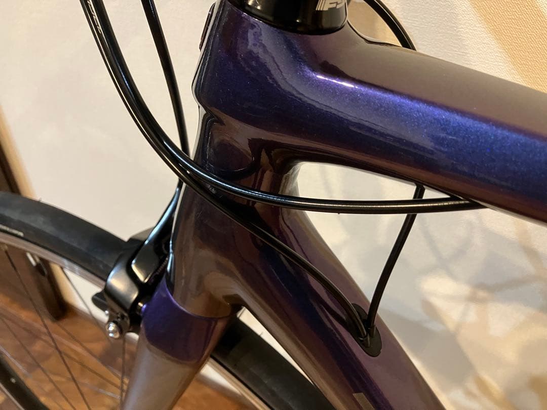 TREK トレックEmonda ALR 5 パープル ロードバイク ペダル付き