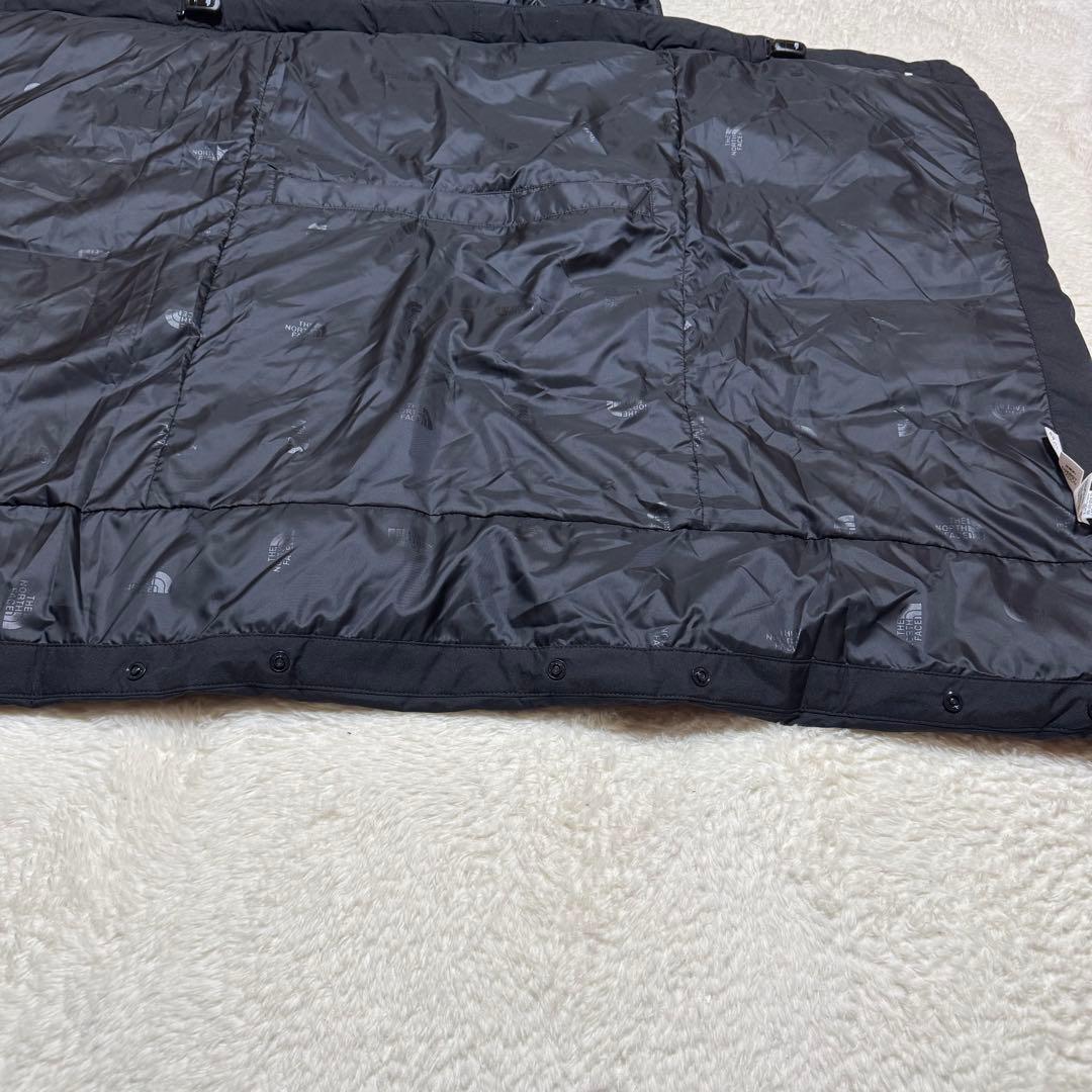 THE NORTH FACE マルチシェルブランケット ベビー ブラック ダウン