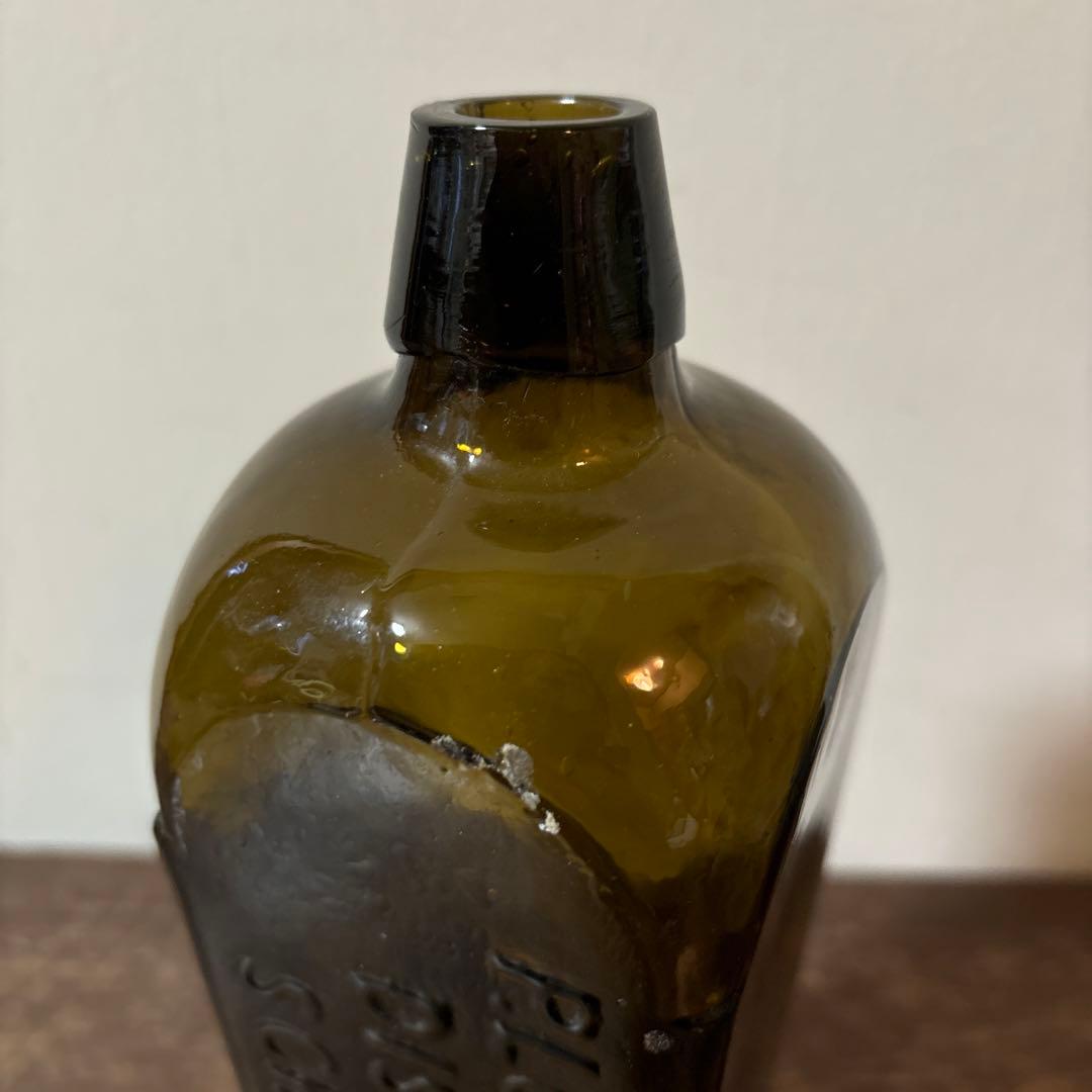 古いジンボトル　⑤アンティーク　古道具　骨董品　コンプラ瓶　東インド会社　李朝