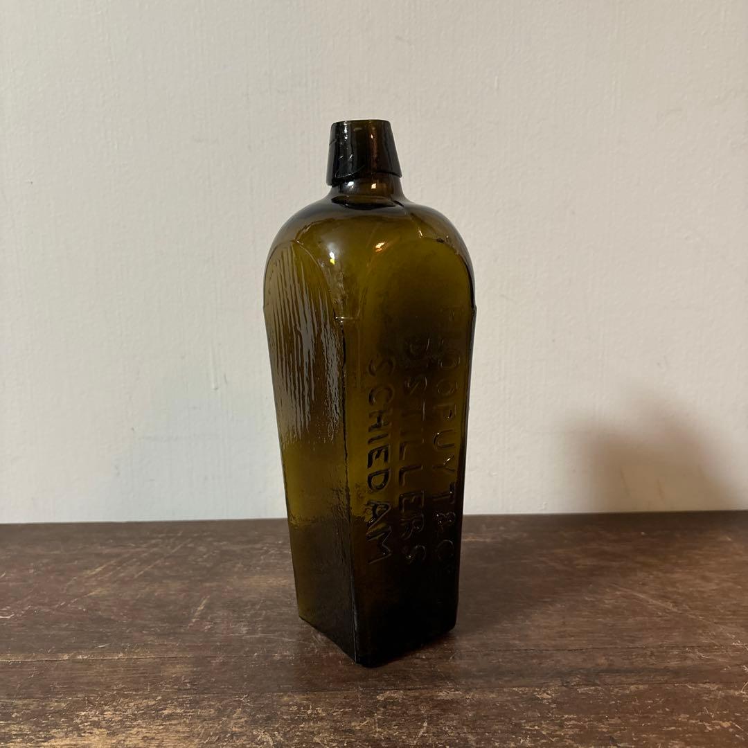 古いジンボトル　⑤アンティーク　古道具　骨董品　コンプラ瓶　東インド会社　李朝