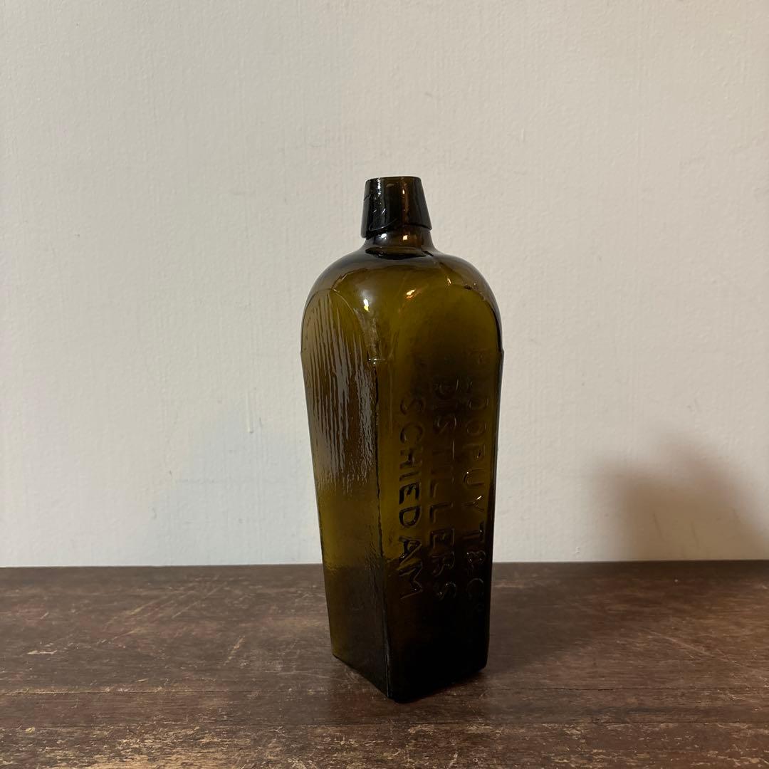 古いジンボトル　⑤アンティーク　古道具　骨董品　コンプラ瓶　東インド会社　李朝