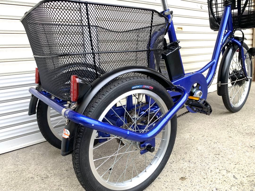 送料無料 E-PAR+ON電動アシスト三輪自転車 5.8Ah 20-16インチ