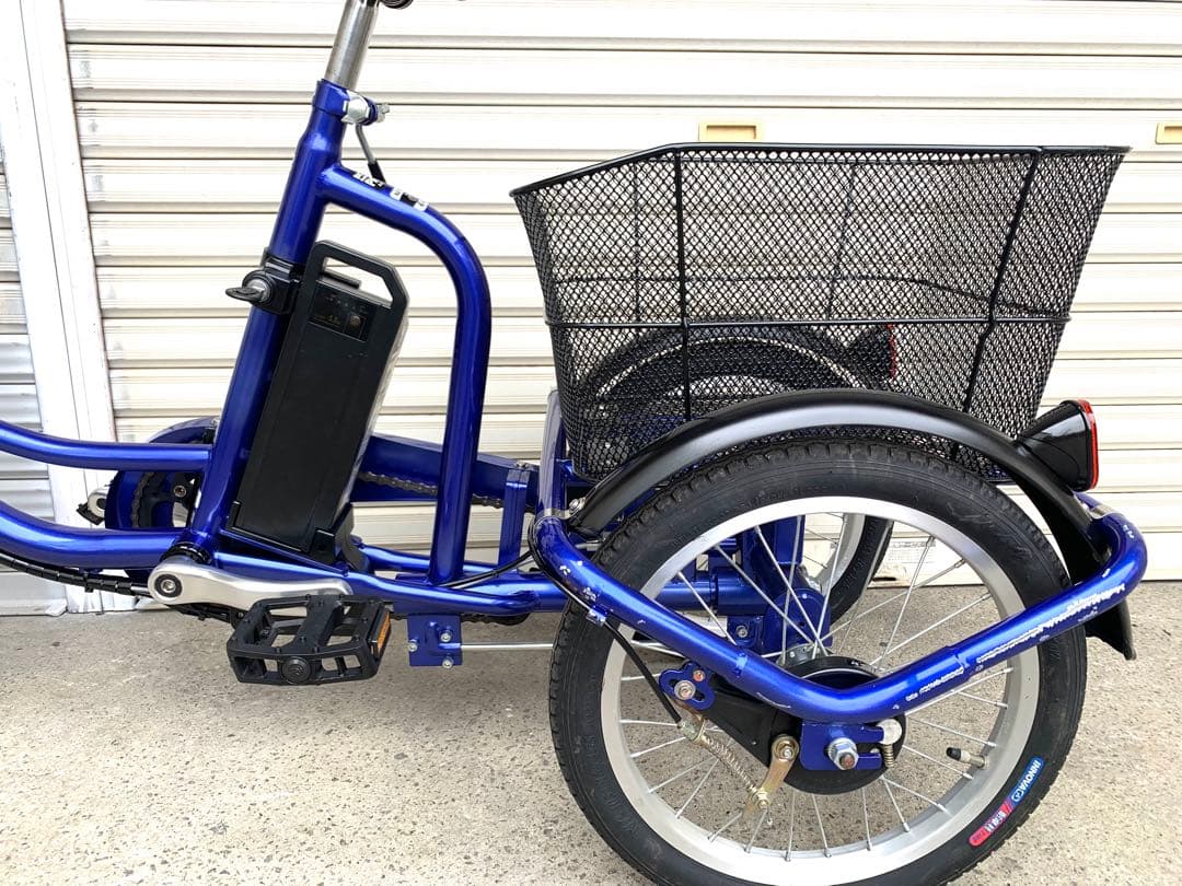 送料無料 E-PAR+ON電動アシスト三輪自転車 5.8Ah 20-16インチ