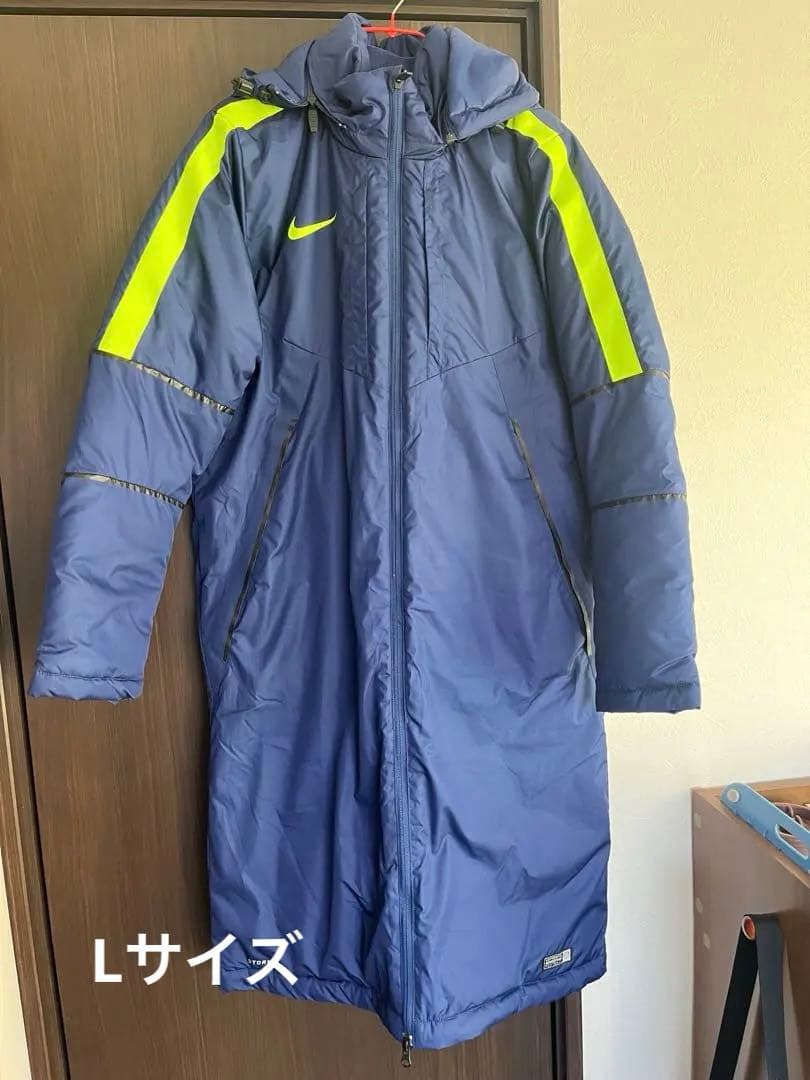 Nike ベンチコート L ロイヤルブルー/イエロー