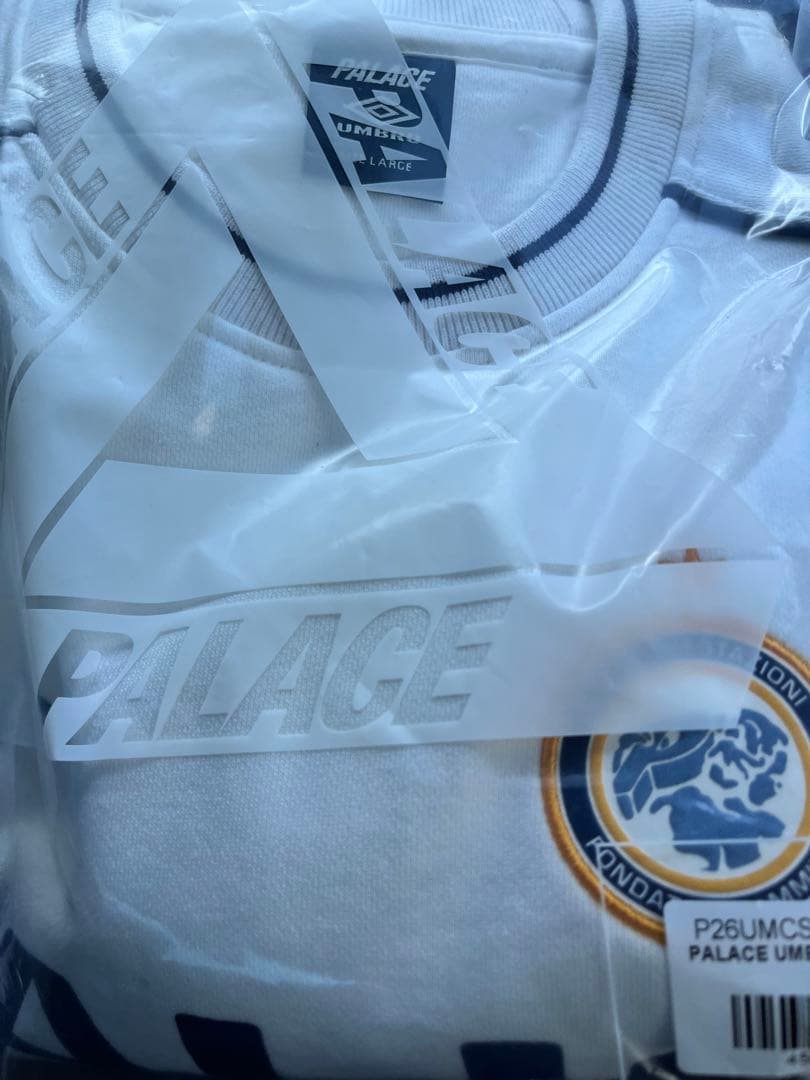 ウェア PALACE UMBRO Crewneck White L