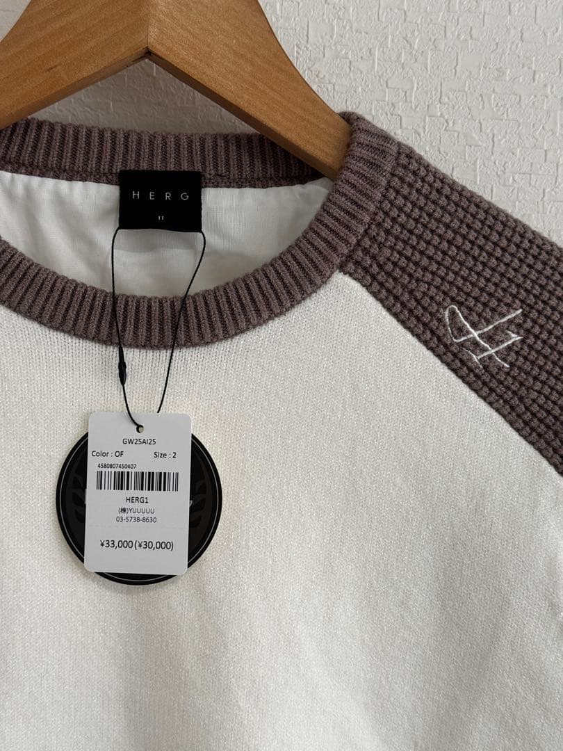 HERG1 【NEW】ワッフルウィンドプルーフセーター・ウィメンズ 新品