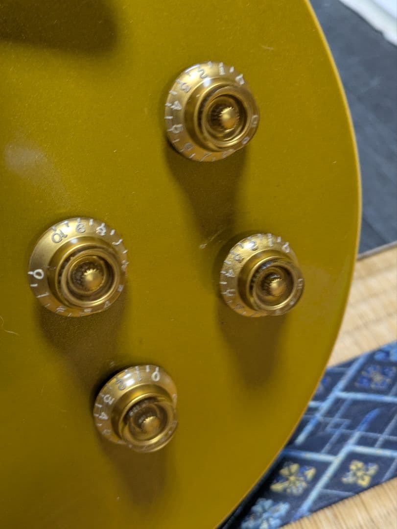 激レア　ゴールドトップ レスポールエレキギター　DH Vamp Co エピフォン