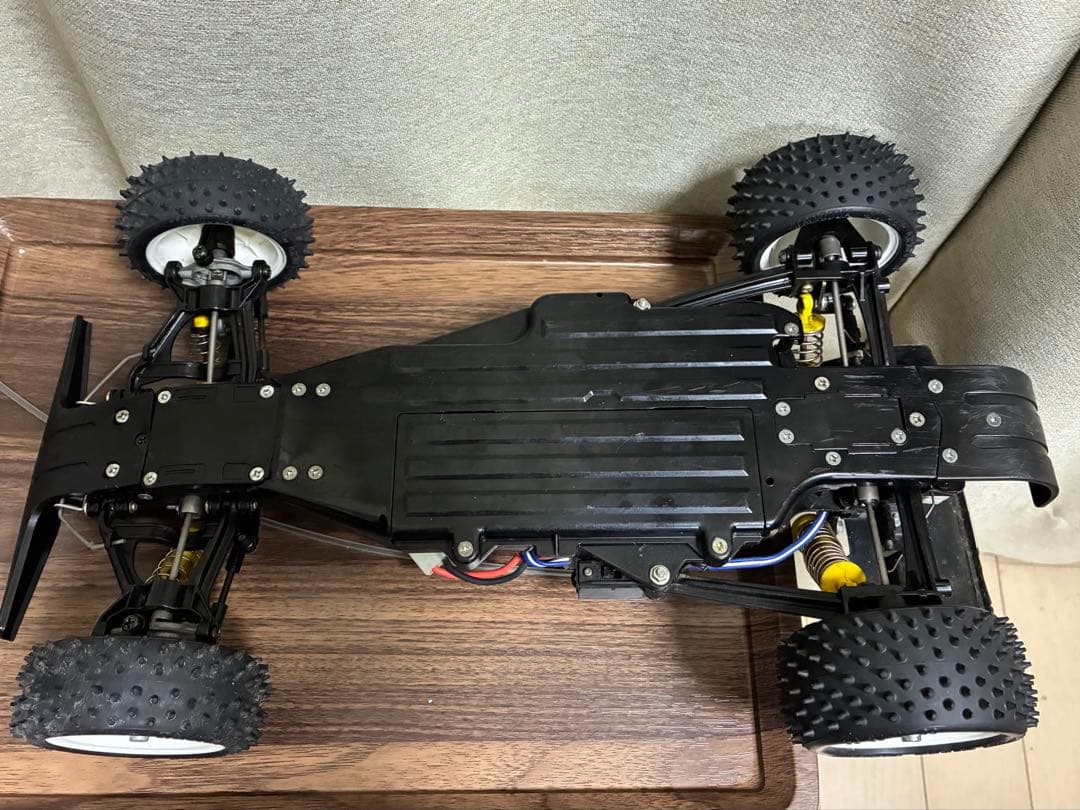 【当時物/走行可】タミヤ バンキッシュ (1988) プロポ/スペアパーツ付