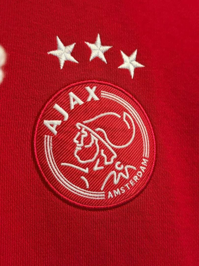 日本未発売/アヤックス アディダス パーカー XL 赤 AJAX adidas