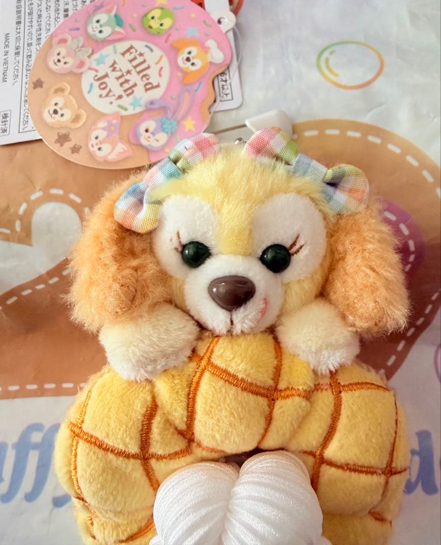 フィルドウィズジョイ！ダッフィー＆フレンズ　ぬいぐるみバッジセット