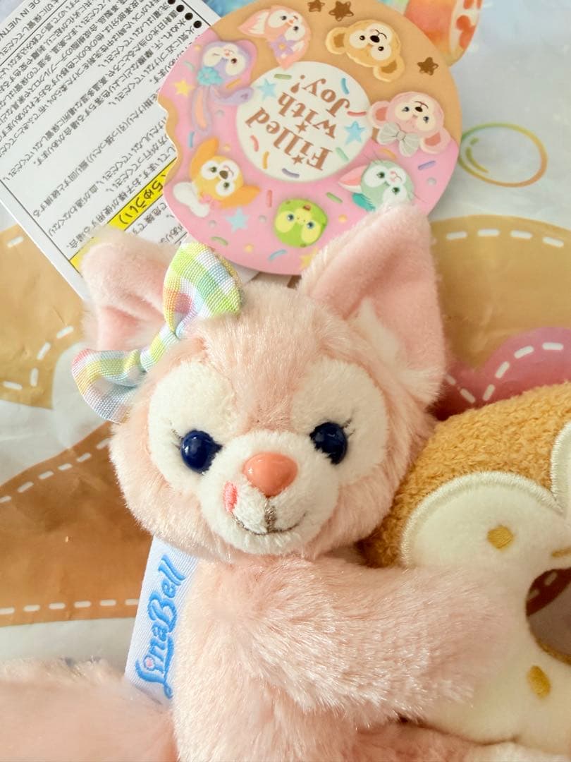 フィルドウィズジョイ！ダッフィー＆フレンズ　ぬいぐるみバッジセット