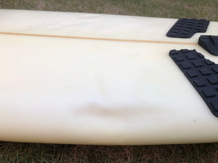 ニットケース付き ALOHA サーフボード セミガン サーフィン オンフィン