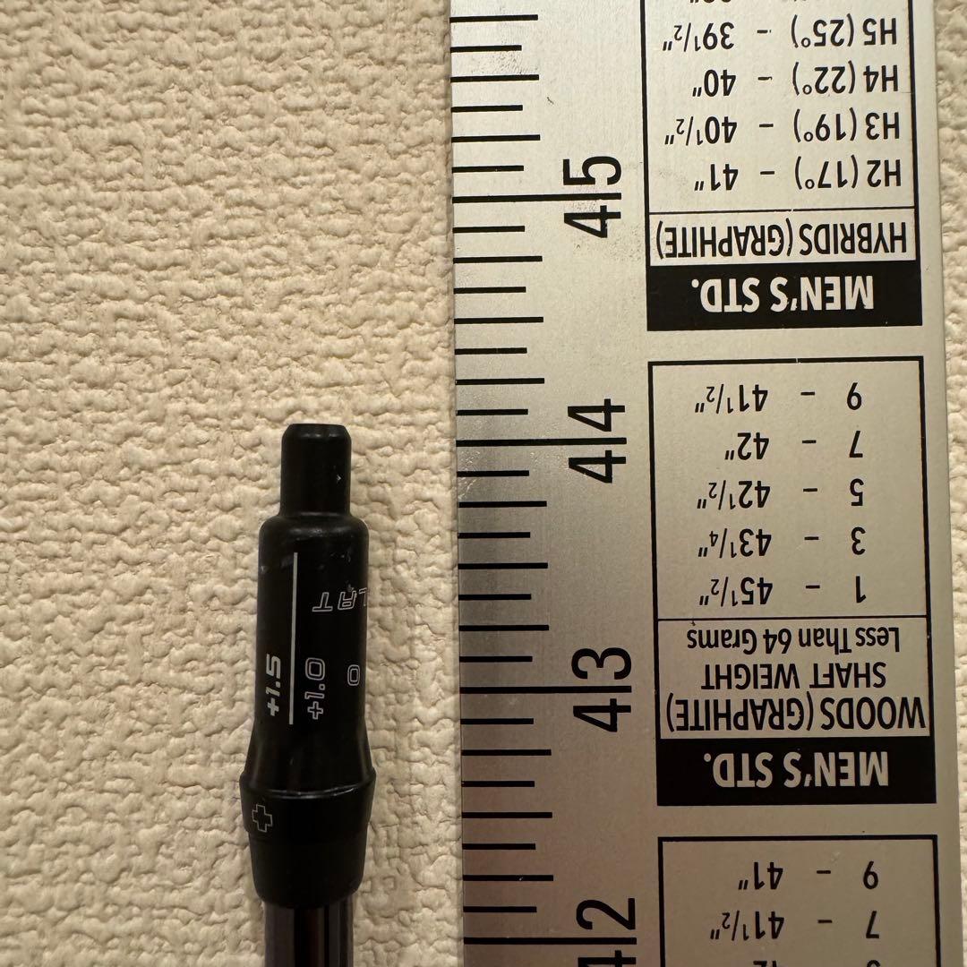 ピンツアー2.0 ブラック 6x ドライバー用シャフト