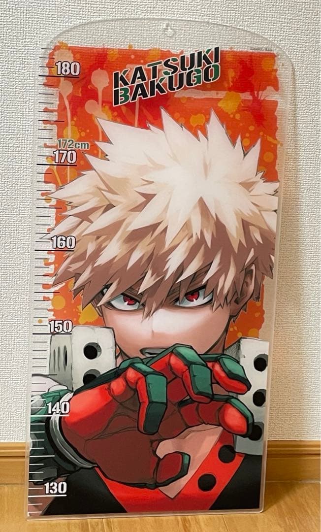 爆豪勝己 アクリル身長計