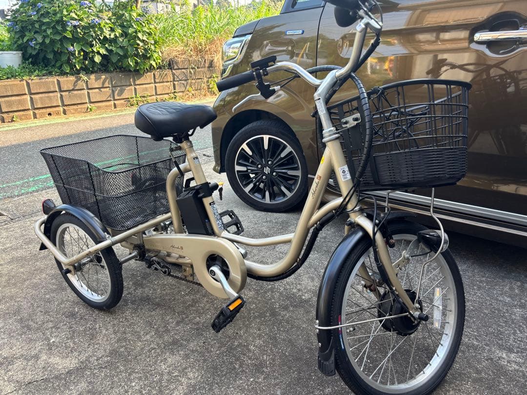美品 KAIHOU カイホウ BEPN20 電動アシスト三輪自転車 3輪 ミムゴ