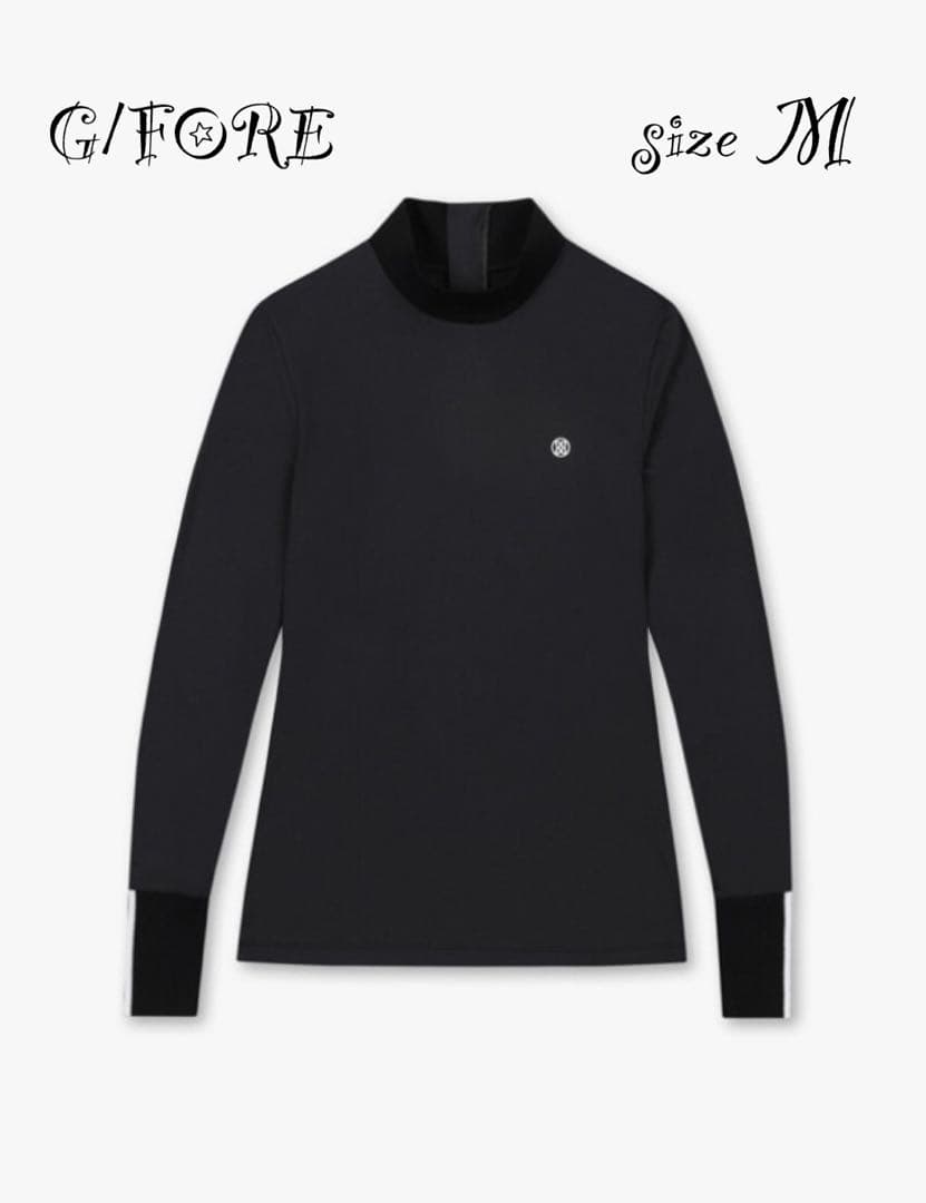 G/FORE韓国ジーフォア レディースモックネックインナーsizeM