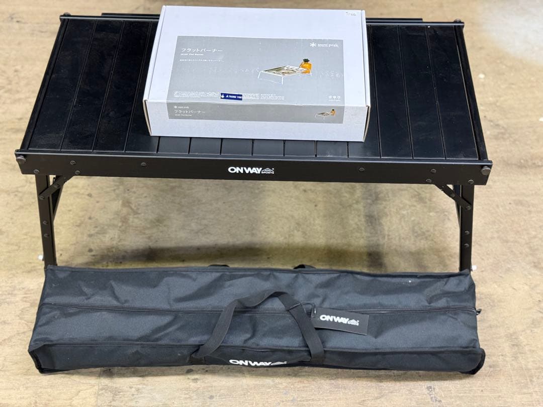  peakフラットバーナー ONWAY IGTテーブル