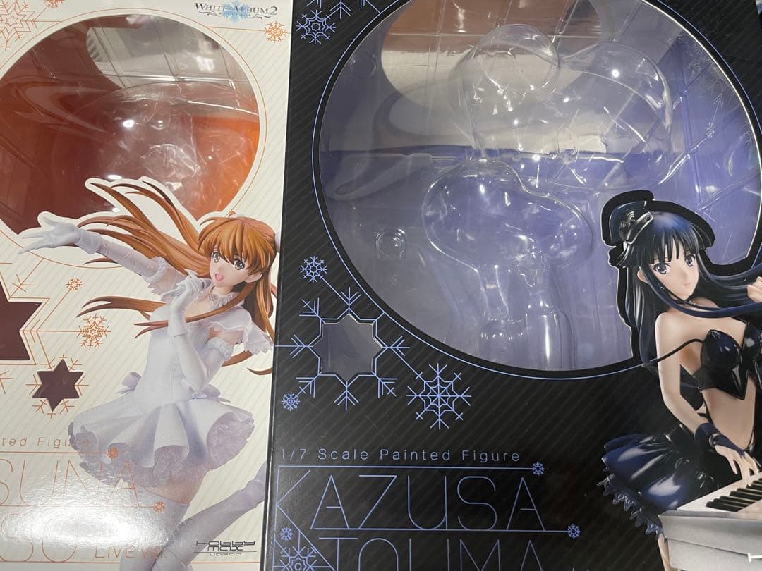 ヒ*ロ様 White album 2 冬馬かずさ　小木曽雪菜　フィギュア