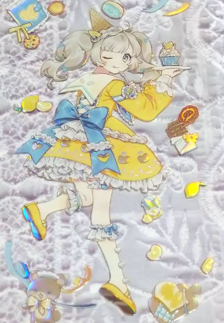 ✩のこり２✩J629＃熊古力(立体虹光)浮光文创切り売り海外人物マステ女の子