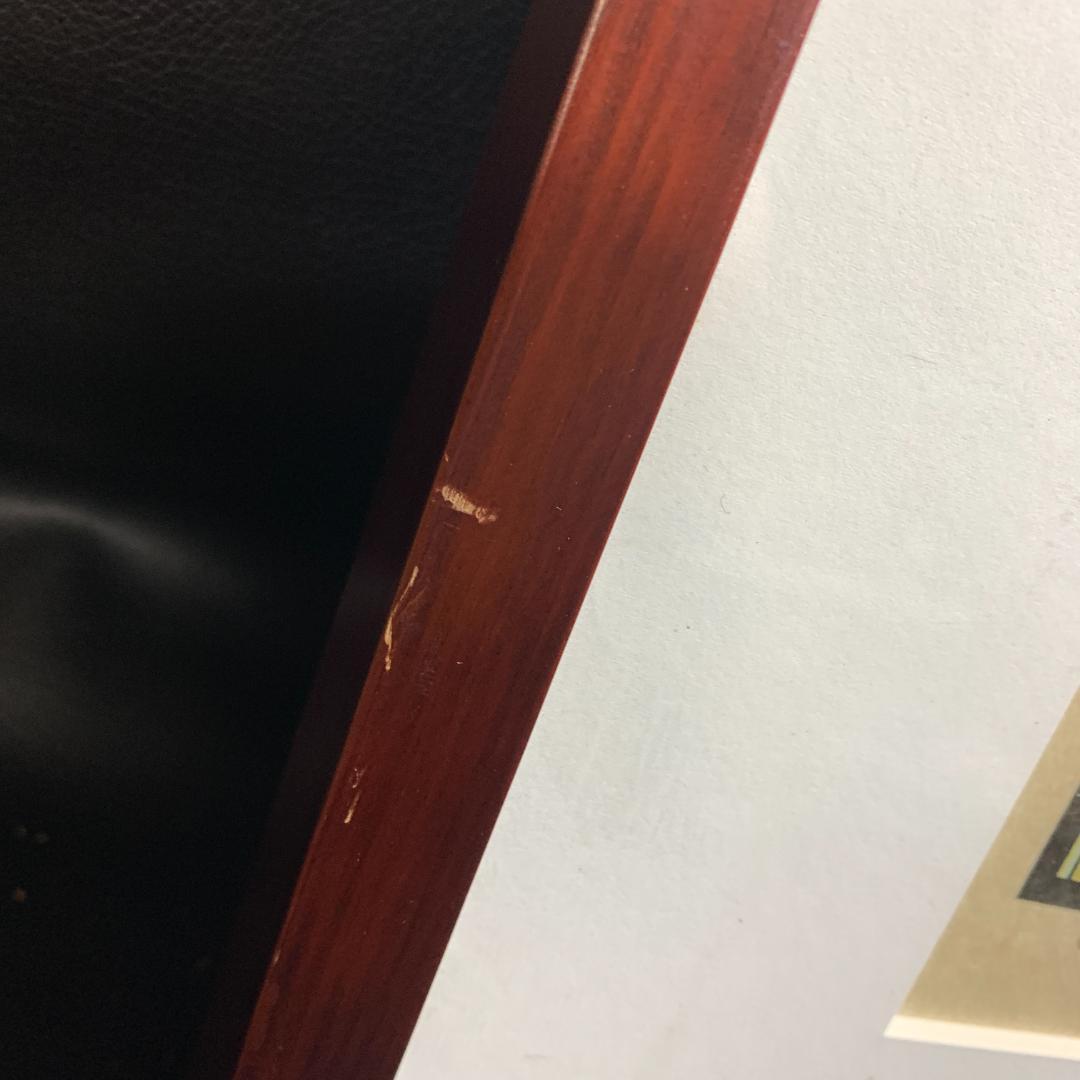 杉本好夫　版画　岐阜県高山市　吉島家　土間と周辺の部屋