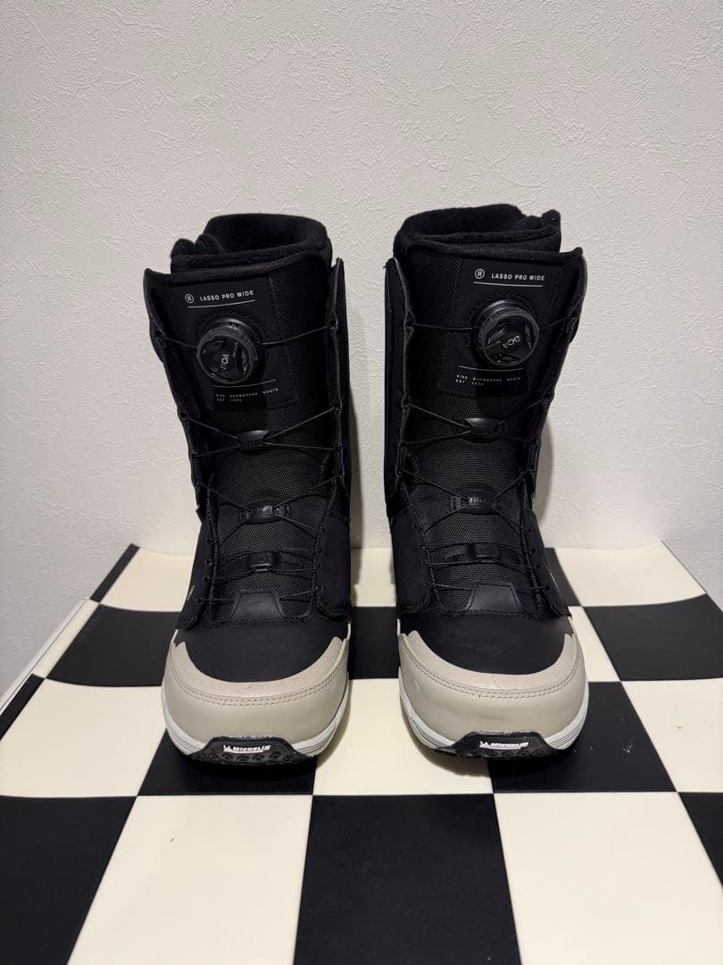 24-25 RIDE LASSO PRO WIDE (黒)26.5cm